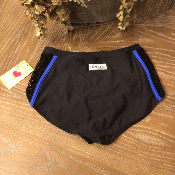 Oh La La Dancewear Womens Next Level Blue Bra Top & Brief Dance Set Size AM - Picture 12 of 16